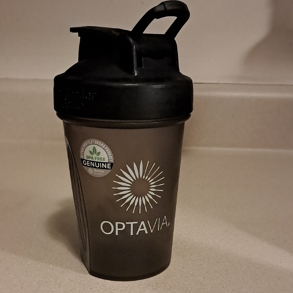 Optavia Black Shaker Bottle